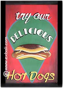Hotdog Signboard