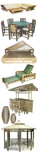 Bali Bamboo Furniture and Bali Bamboo Decor Accessories including Bamboo Bars, Bali Garden Accessories, Bamboo Bedroom Furniture, Bamboo Lounge Furniture, Dining Furniture