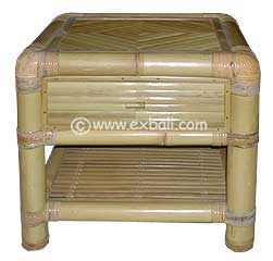 Matching Bamboo side table