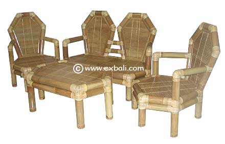 Bamboo Furniture and Bali bamboo decor accessories.