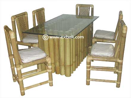 Bamboo Furniture and Bali bamboo decor accessories.