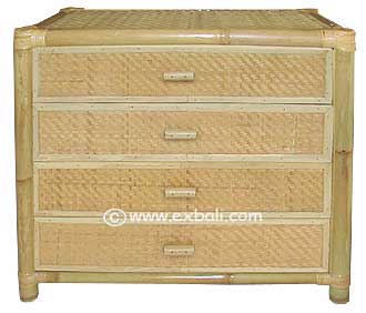 Bamboo dresser