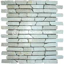 Interlocking natural stone tiles