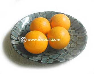 Small wooden oranges