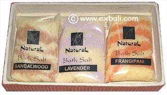 Bali bath salt Gift pack