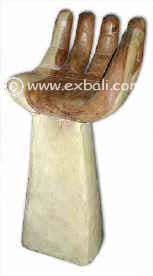 Carved wooden Bar stool