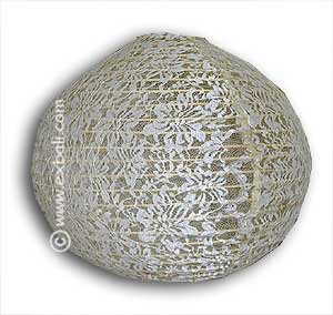 Bali lace lampshades