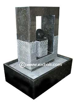marble water feature