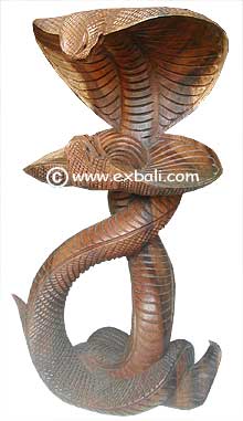 Fighting Cobras statue