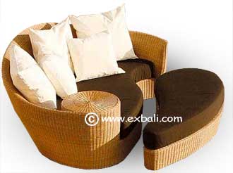 Nebula Synthetic Rattan Sofa set