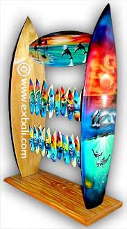 Airbrushed Surfboards from Bali