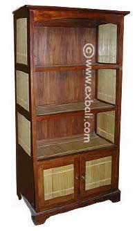 Open Cupboard with doors
