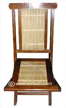 Teak Bamboo Folding chair