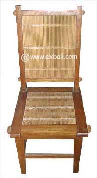 Teak Bamboo dining chair