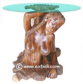 Single mermaid coffee table.
