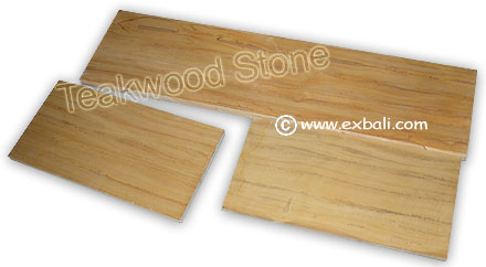 Teak stone large and small