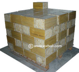 pallet of teakwood stone
