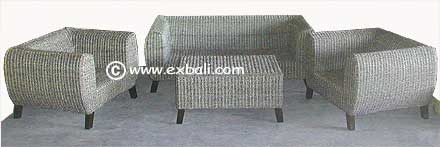 Balinese furniture made from organic materials