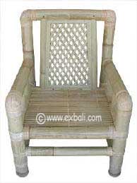 Bamboo arm chair