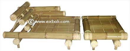 Bamboo Furniture and Bali bamboo decor accessories.