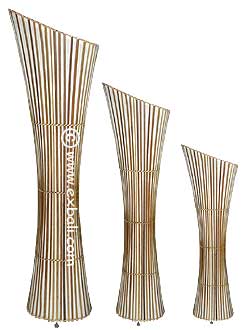 Bamboo Lampsades set of 3