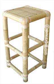 Bamboo bar stool