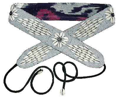 Bead and Shell Belt