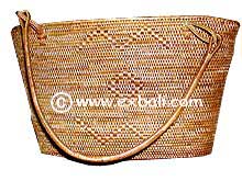 Rattan handbags from Bali