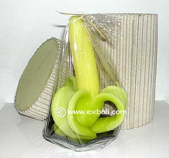 Banana Candle from Bali