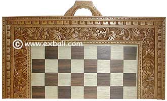 Hand Carved octagon Board and Court Style Chess Set – From Bali to Us