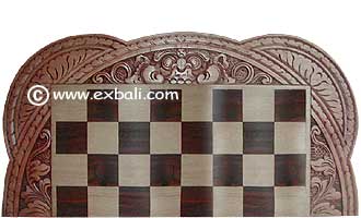 Hand Carved octagon Board and Court Style Chess Set – From Bali to Us