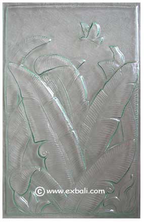Bali glass panel