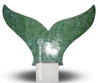 Extinction glass sculpture