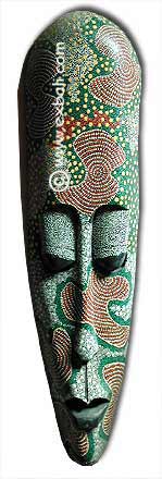 Masks from Lombok