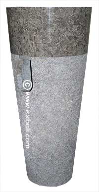 Grey marble Basin