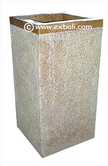 Square pedestal hand basin