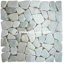 natural stone mesh tiles
