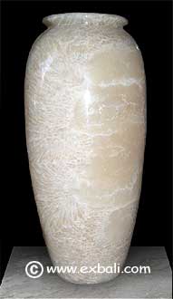 Tall Onyx vase