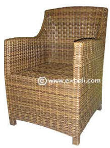Synthetic woven furniture from Bali