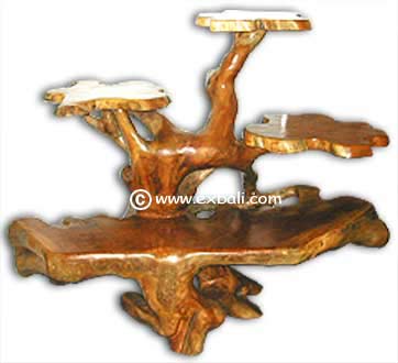 Teak Root Furniture from Sumatra