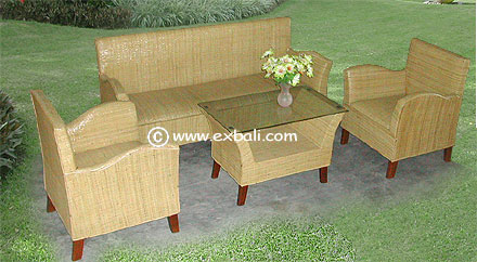 Fine rattan peel furniture set