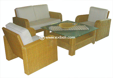 Bali Wicker Furniture Lounge setting