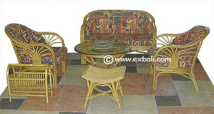 Casual rattan furniture