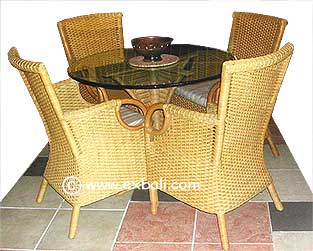 Rattan Furniture Dining ensemble
