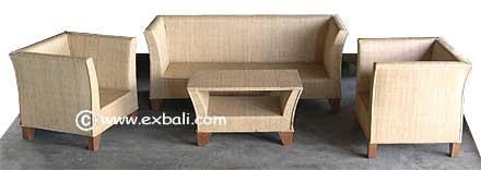 Rattan Peel Lounge Suite