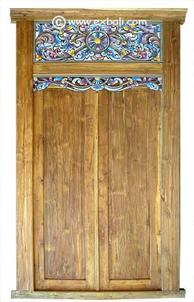 Antique teak entrance-ways