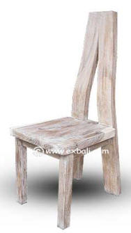 Recycled teak dining chair