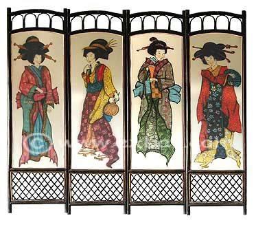Rattan Room divider
