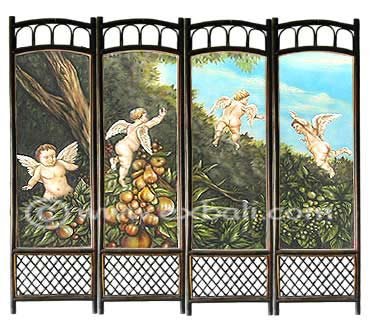 Painted screen