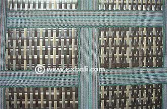 Seat webbing for synthetic rattan furniture